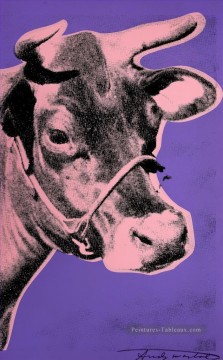 Vaca 5 Andy Warhol Pinturas al óleo